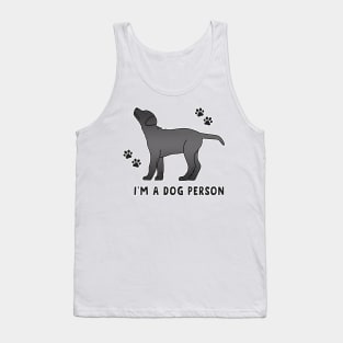 I'm a dog person grey Tank Top